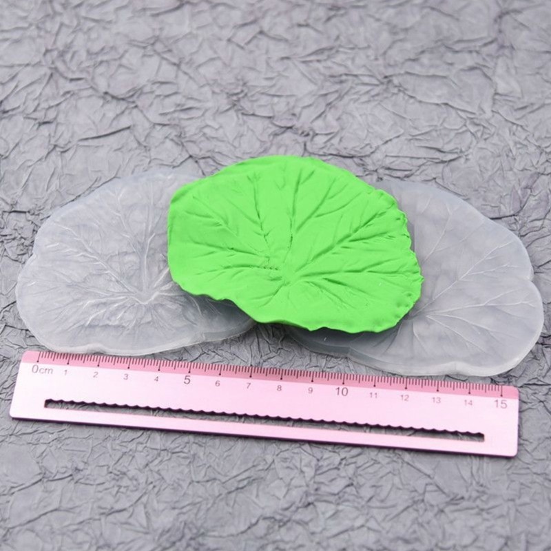 Silicone Casting Silicone Molds Hand-Making Tool Lotus Leaf Shaped Double-Sided