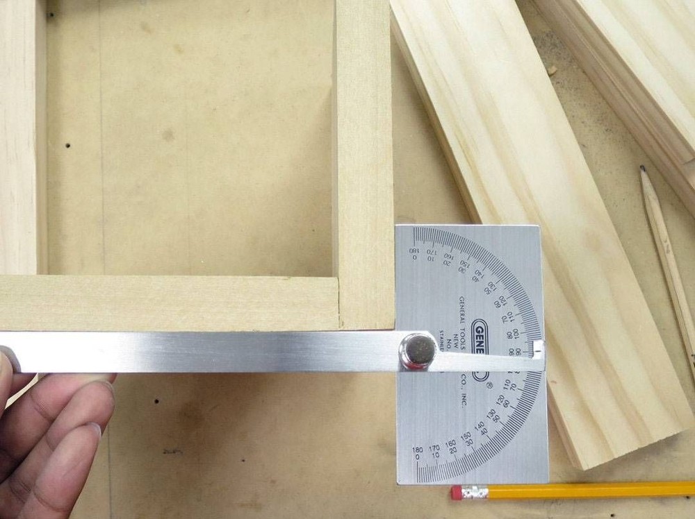 GENERAL TOOLS Angle Protractor #17 Square Head-Measuring Tool 22018