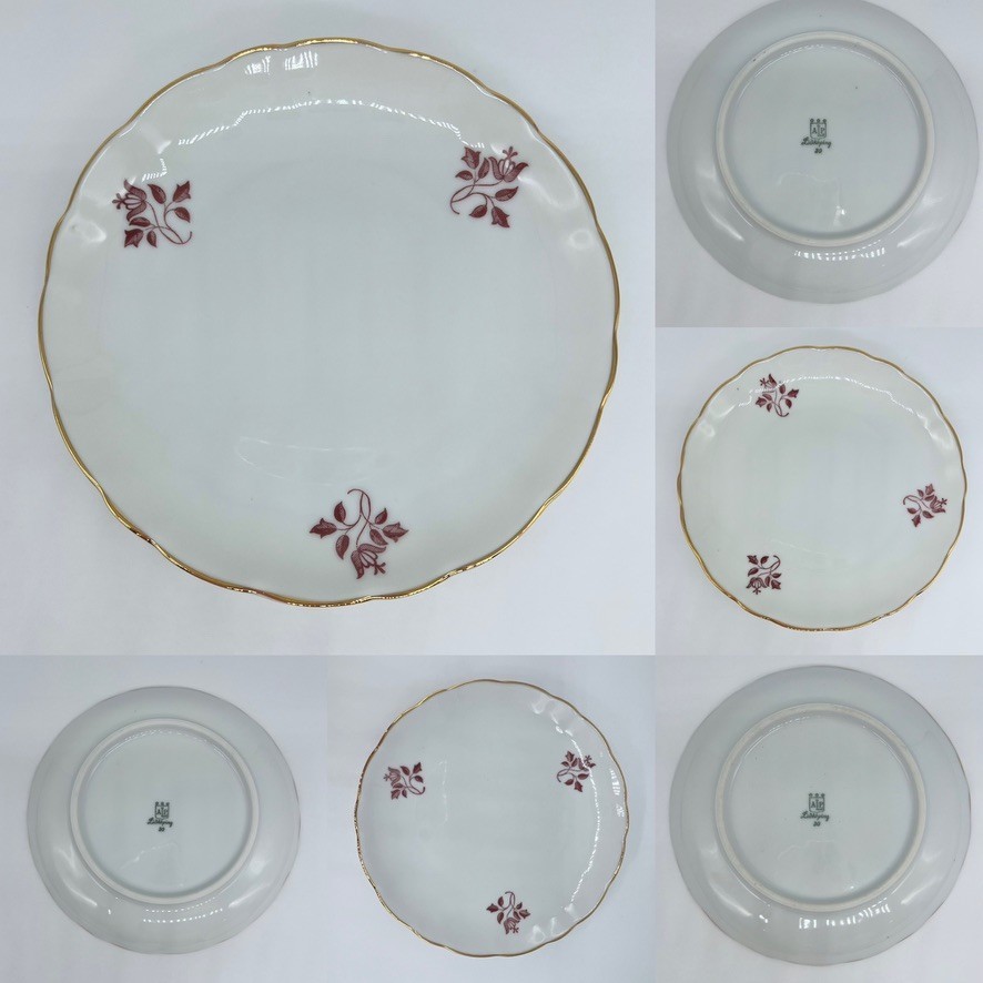 ALP Lidköping Art Deco Tea Set