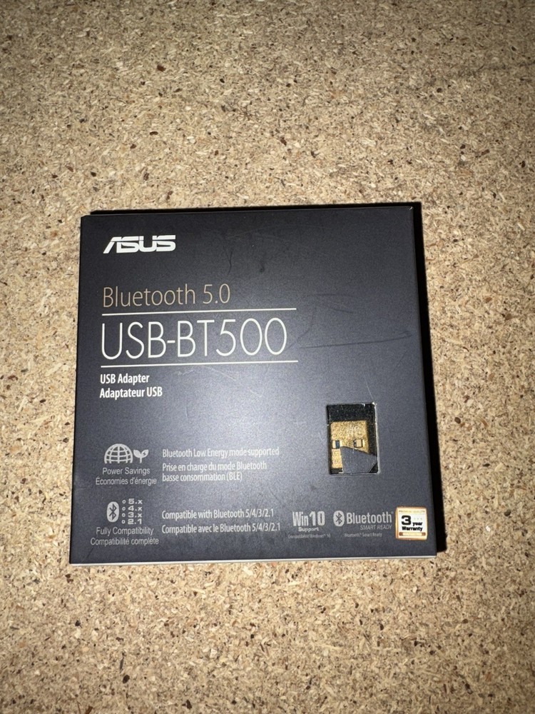 ASUS 90IG05J0-MA0R00 USB-BT500 Bluetooth 5.0 USB Adapter