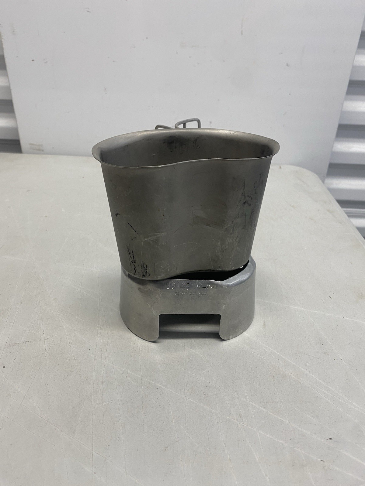 Genuine USGI Military Issued Canteen Cup & Stove