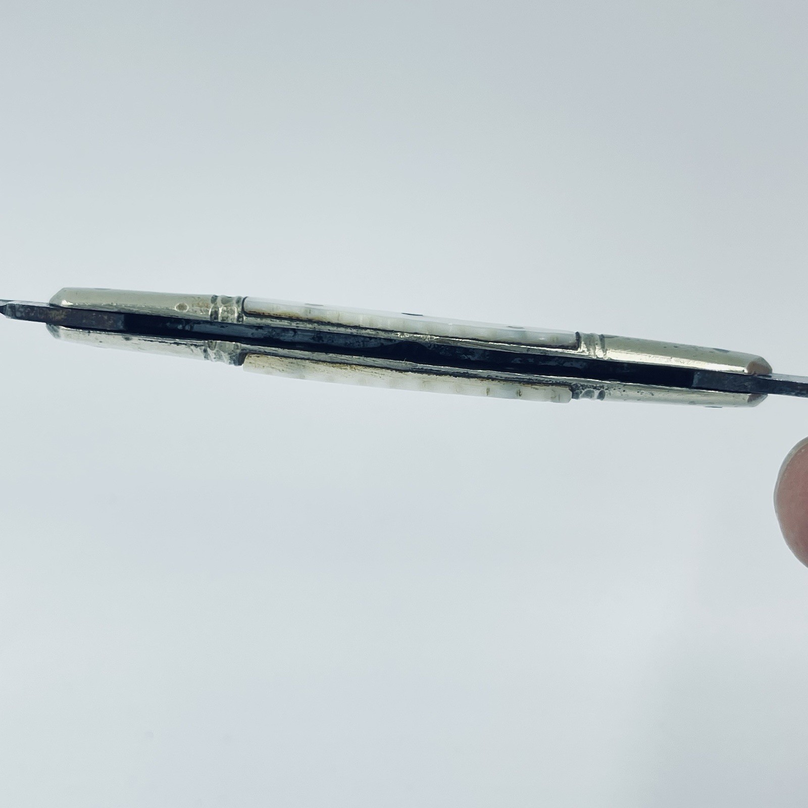 Vintage United Cut Co Germany Carved Pearl Pen Pocket Knife