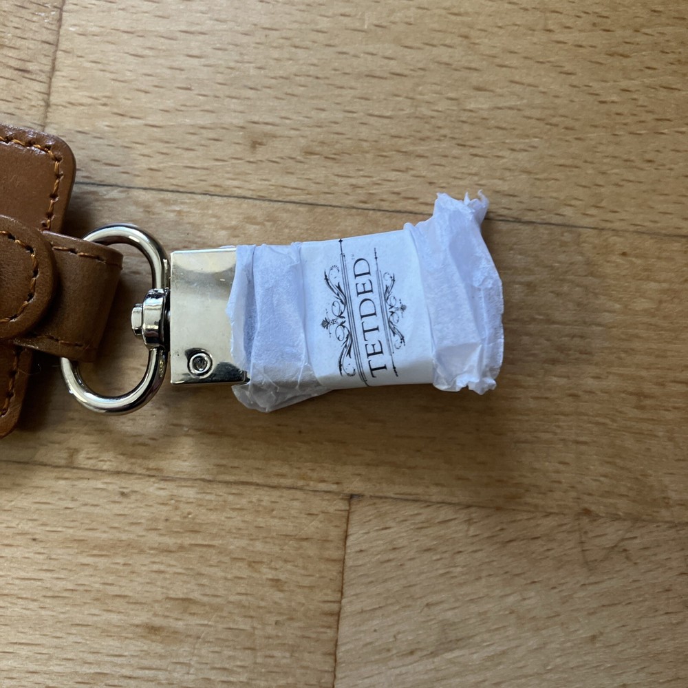 Leather keyring