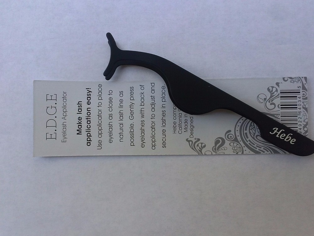 Professional False Eyelashes Extension Applicator Black Color