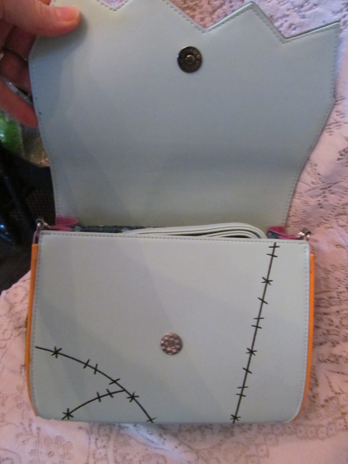 Loungefly Disney Nightmare Before Christmas Sally Cosplay Crossbody Bag NWT