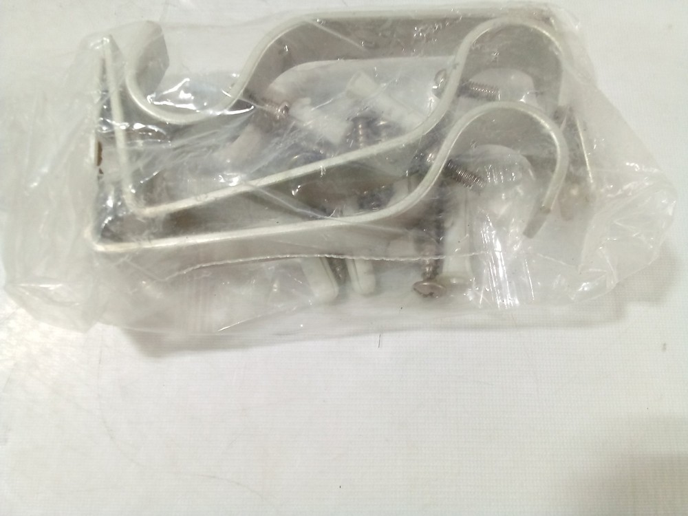 Decorative Rod Set Clear Square Ends - Just Ends