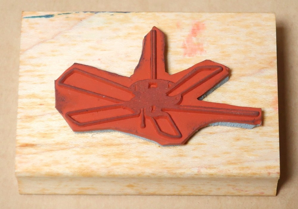 SOMETHING DIFFERENT RUBBER STAMP 1992 CEILING FAN