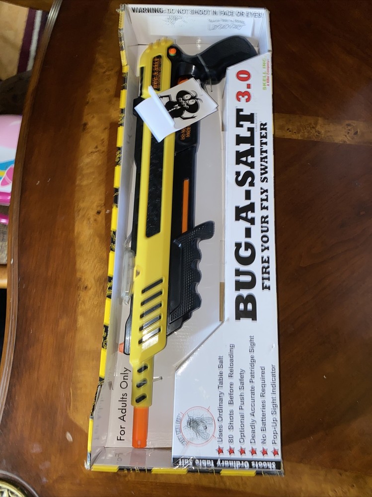 Damaged Box Authentic BUG-A-SALT Reverse Yellow 2.5 Bug-Beam Laser Combo