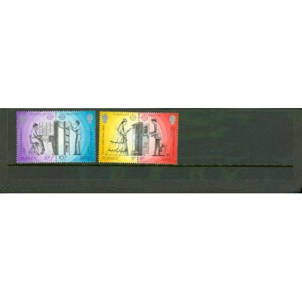 Jersey Europa , 4 stamps
