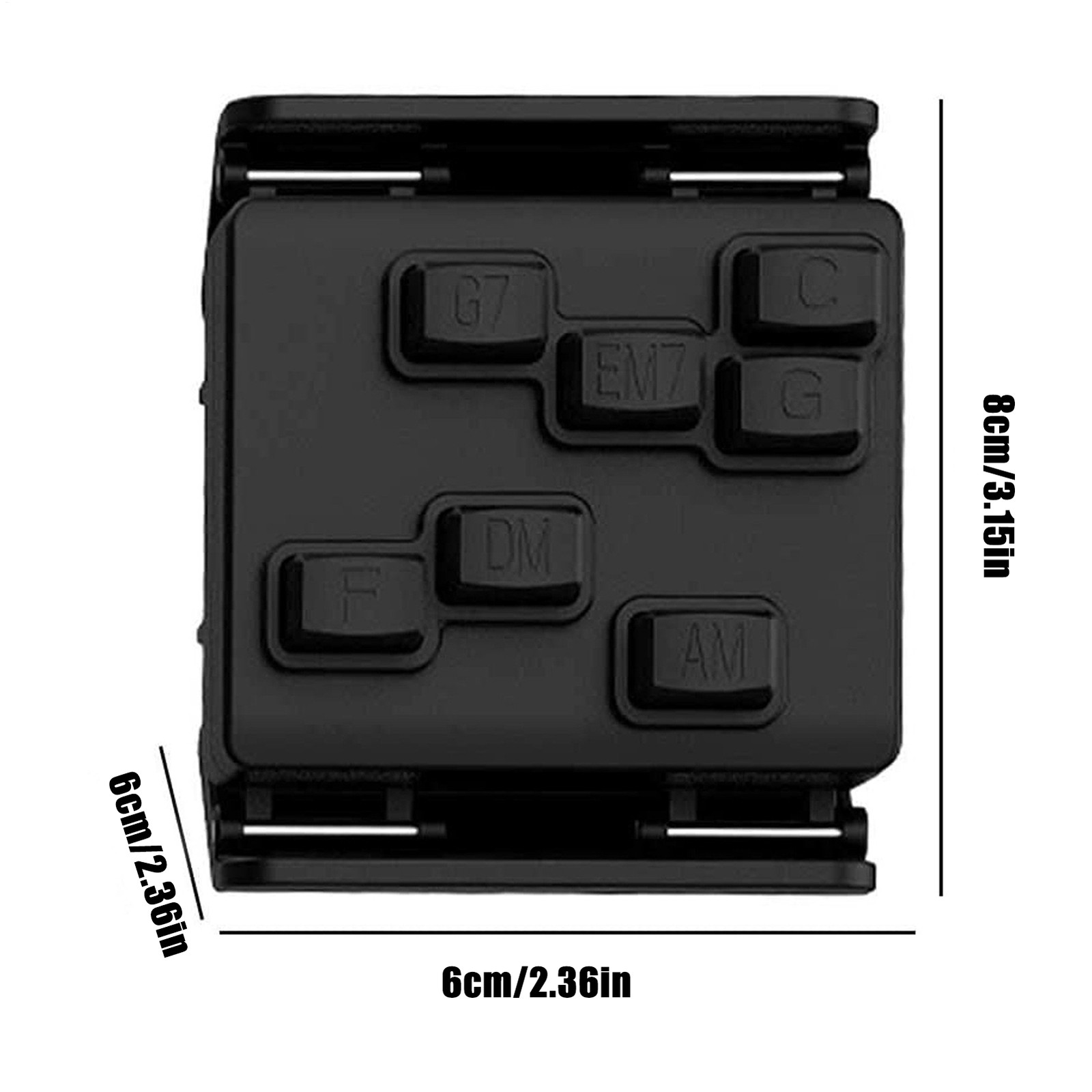 Guitar Chord Helper Ukulele Attachment Chord Presser Guitar Trainer 23-26 Inches