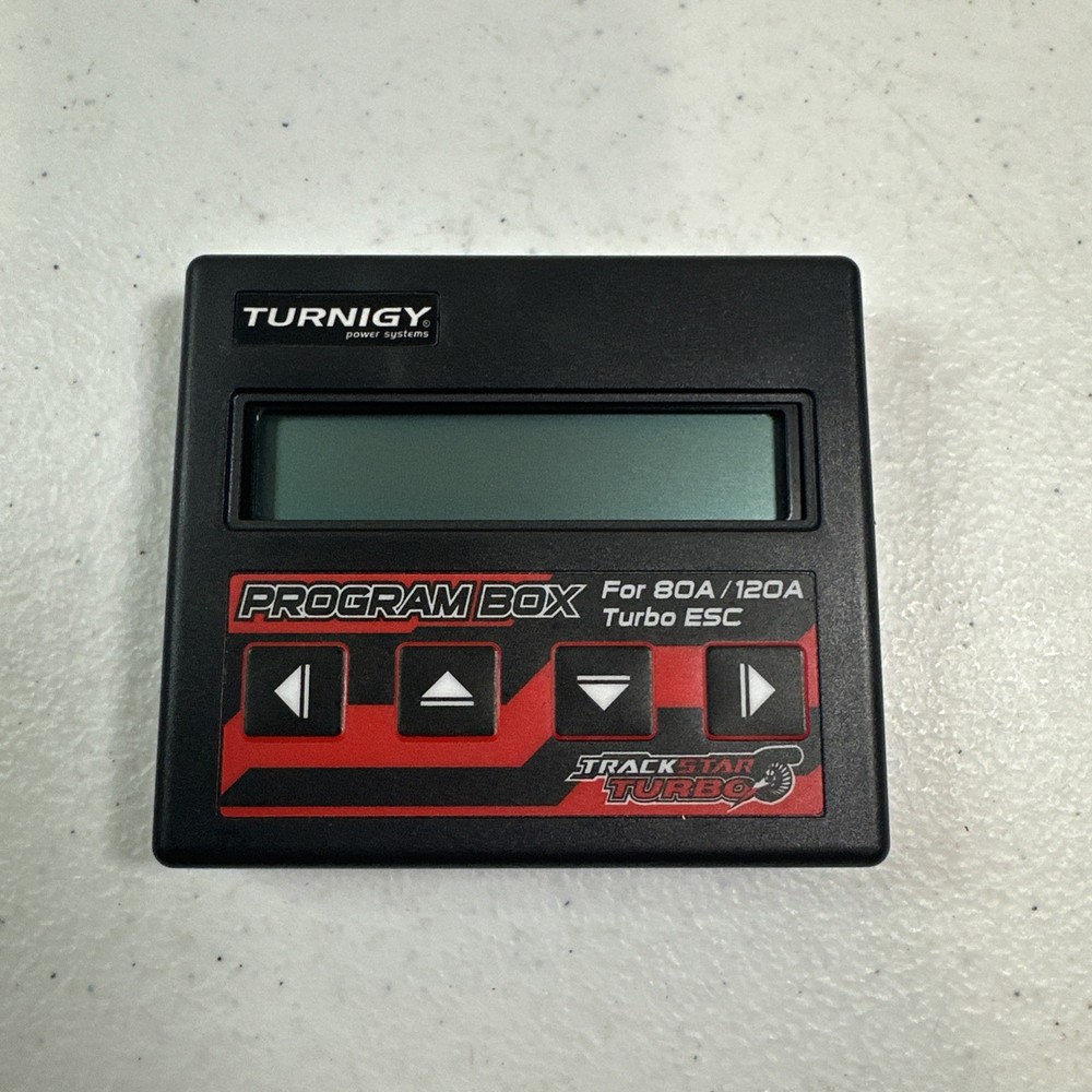 Turnigy Trackstar 80A/ 120A Turbo ESC Program Box