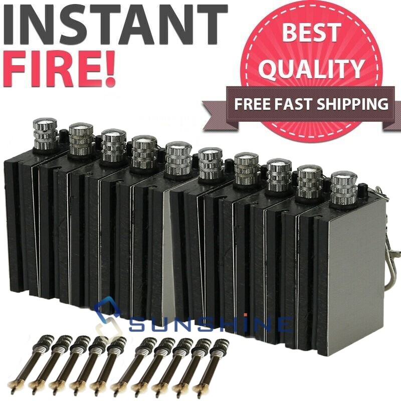 Striker Fire Match Lighter Permanent Fire Starter Emergency Waterproof Survival