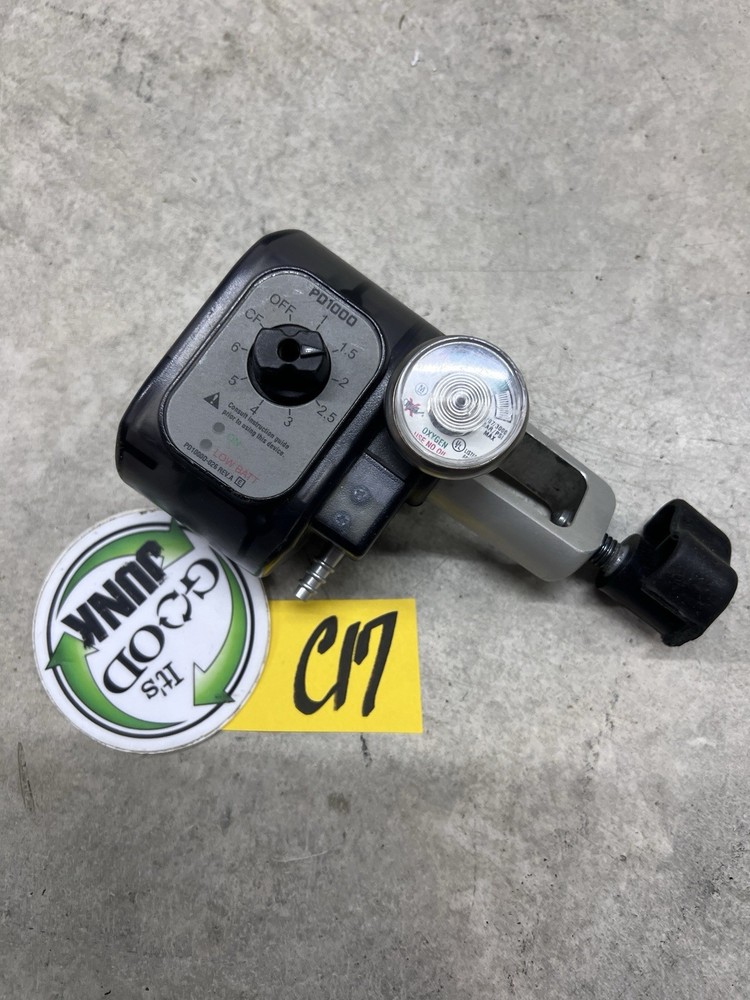 Tested Pulse Dose Oxygen Regulator PD1000 ~Powers On