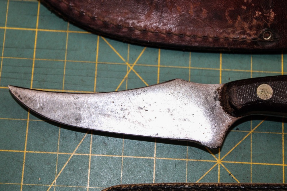 Schrade Old Timer 152 Knife & EZ Lap Diamond Sharpener W/ Sheaths