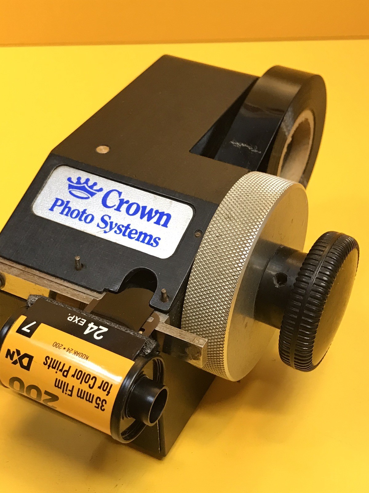 Crown Photo Systems 35mm Film Tape Extractor Tongue Puller w/TAPE Noritsu Fuji