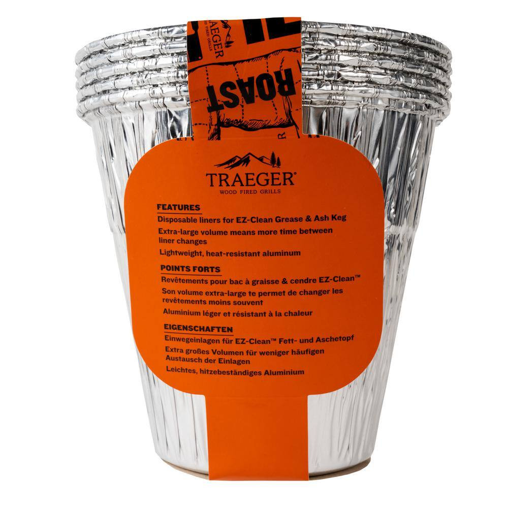 Grease and Ash Keg Liner (10-Pack)