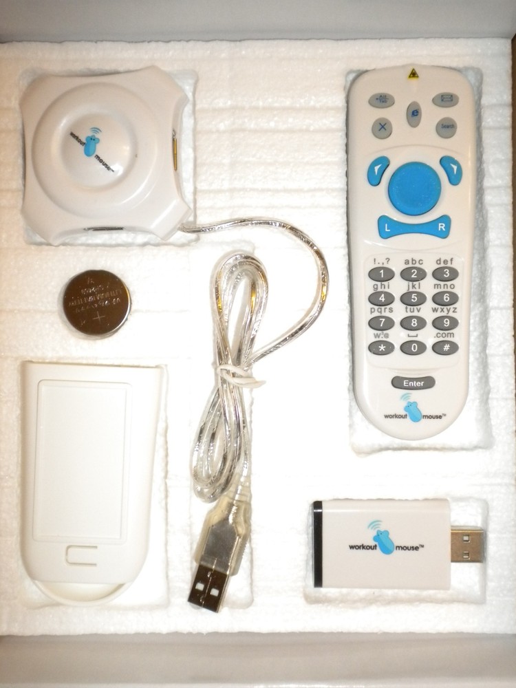 RF Wireless Windows Media Remote Control Mouse Laser Pointer Cordless Presenter