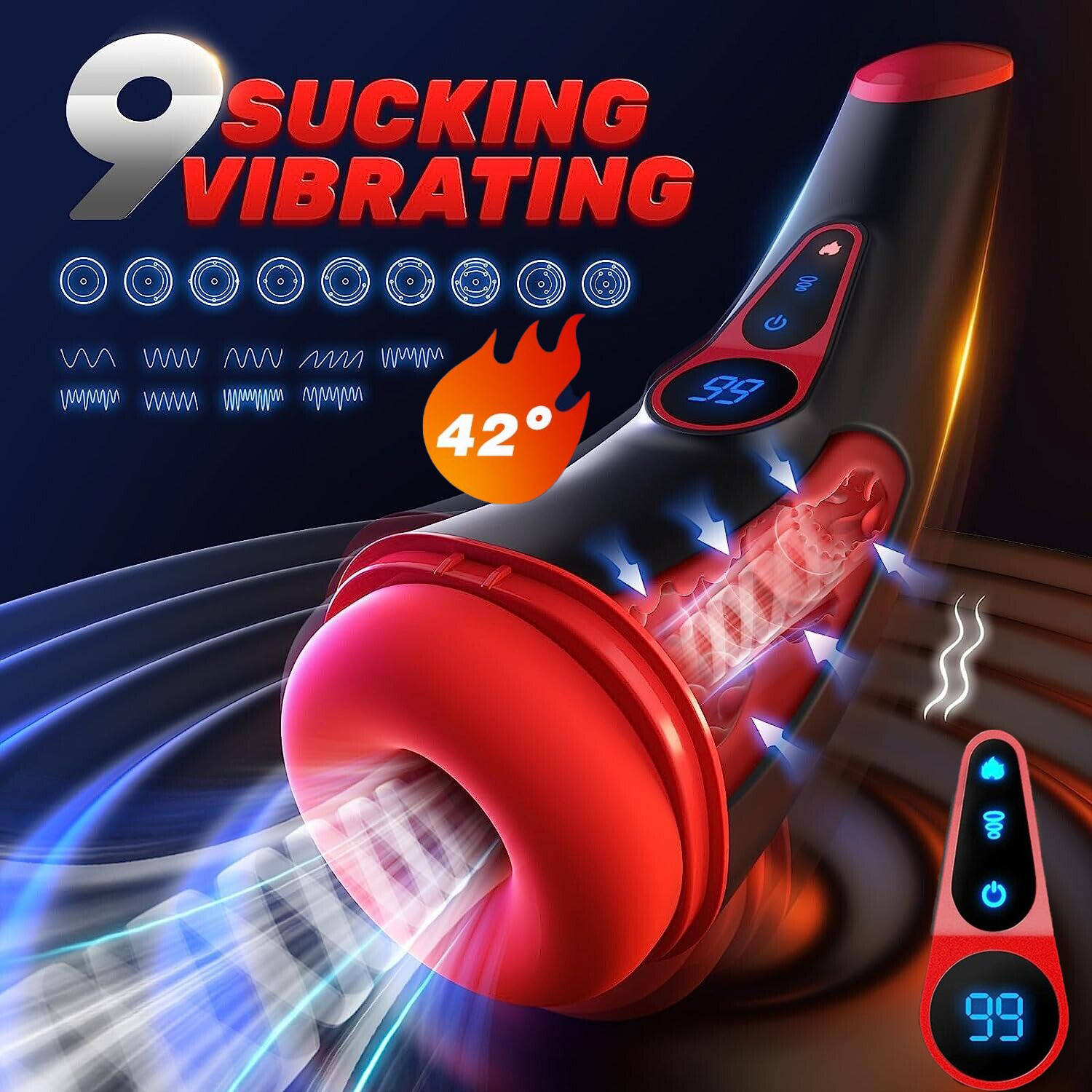 Automatic Handsfree Male Masturbaters Cup Stroker Pocket Pussy for Men Sex Toys