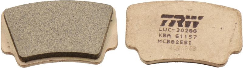Brake Pad Set, disc brake TRW MCB825SI