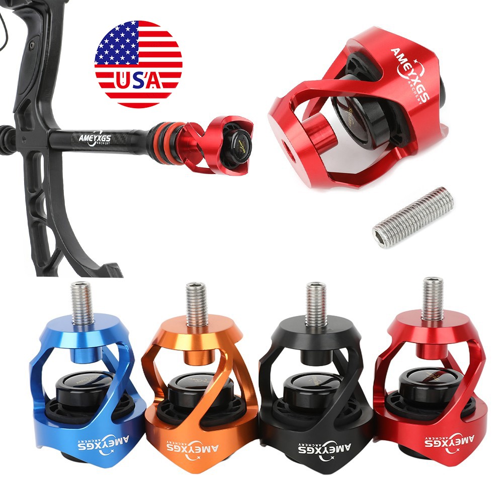 Archery Bow Stabilizer Ball Damper Harmonic Compound Recurve Riser Balance Bar