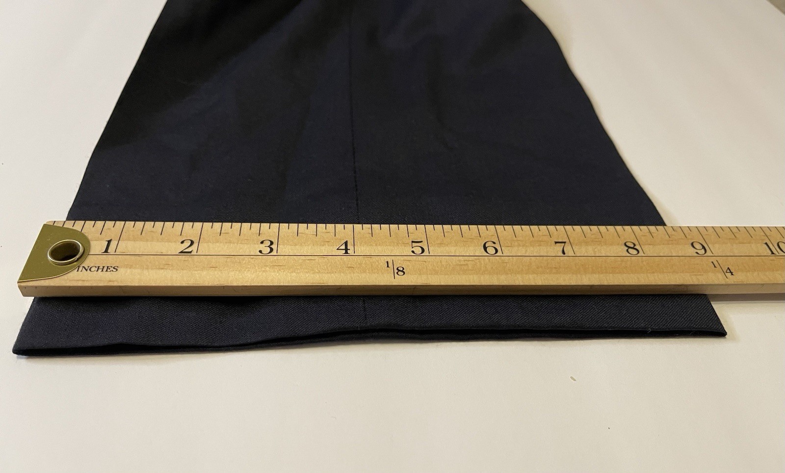 Jos A Bank Signature Collection Black Wool Suit Pants Mens 35R Tailored