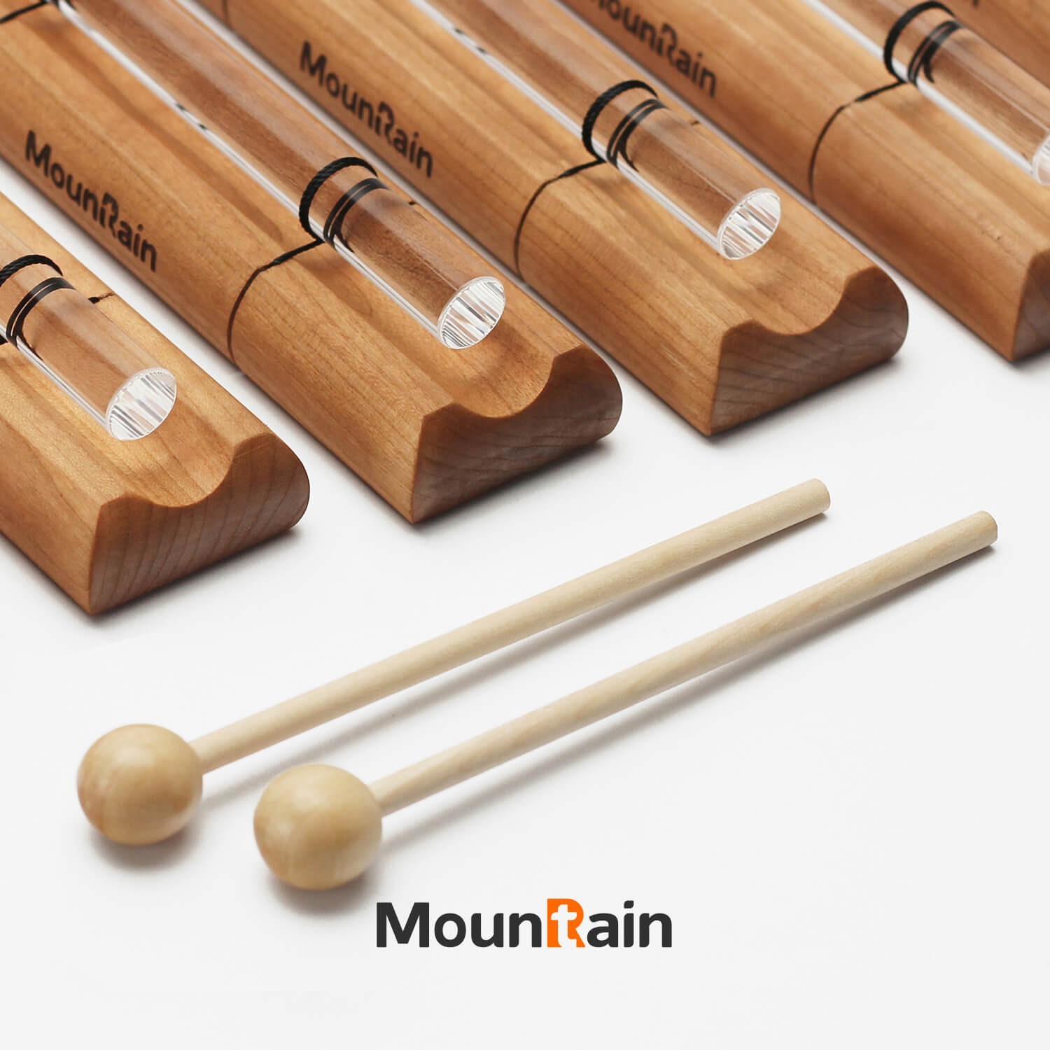 13pcs 440HZ Sound Bundle Yoga Meditation Crystal Chimes Sound Healing