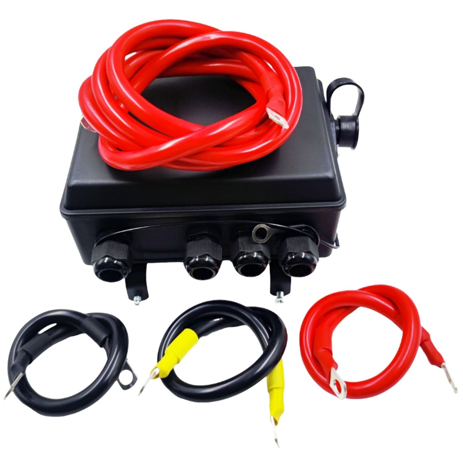 Winch Solenoid Relay Control Contactor Pre-Wired Box for 8000-17000lbs ATV UTV