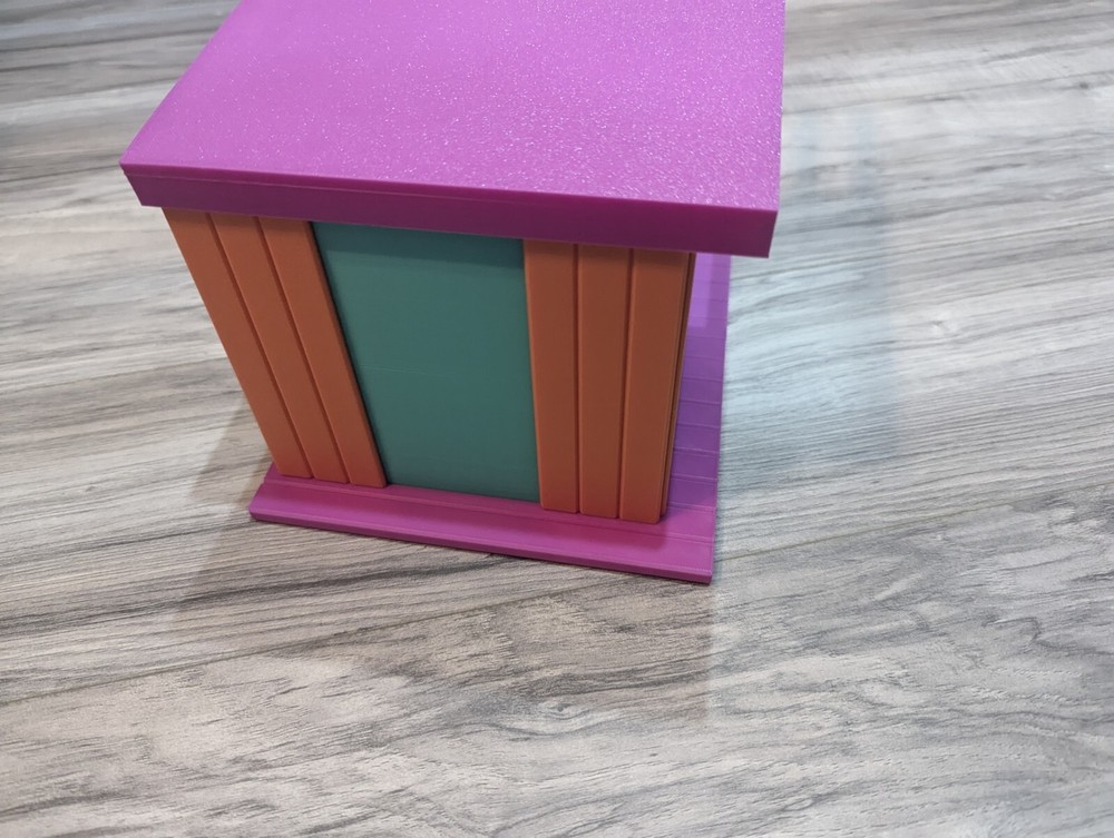 Midcentury Bird House / Feeder /Planter