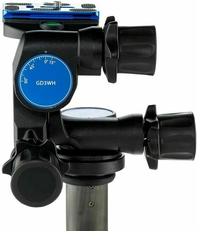 BENRO GD3WH 3-Way Geared Head Camera Tripod Head Allows Precise Positioning