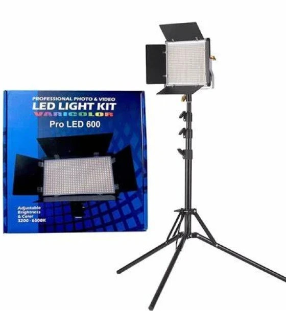 U600 30W Rectangular Ring Light For Video & Photo 3200K - 6500K