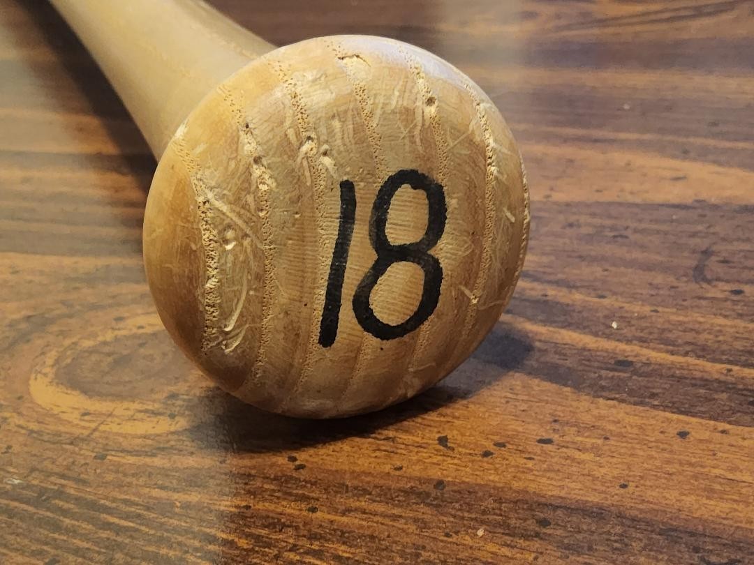 Pittsburgh Pirates ANDY VAN SLYKE Game Used 1990 Rare 1 Year Model M110 Bat