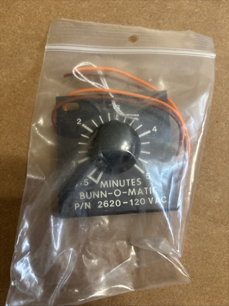 Bunn O Matic Timer Assembly 2620-120VAC