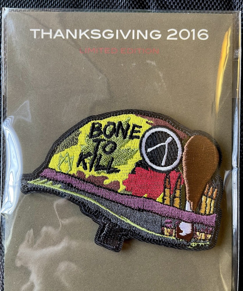 Bone To Kill Tactical Morale Patch, Modern Arms Limited, 2016, Embroidered