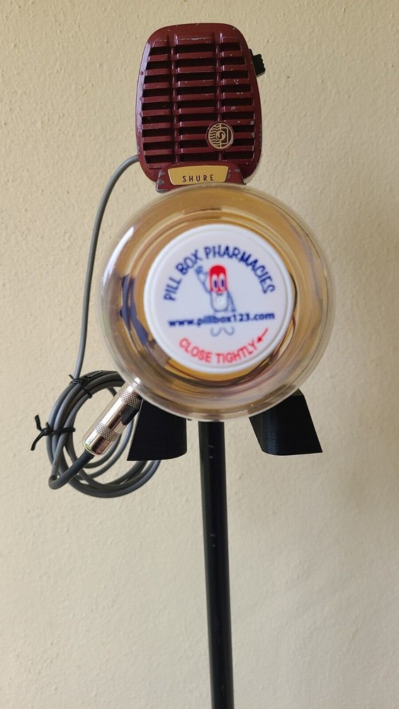 Unique Harmonica Microphone Astatic Ceramic Crystal Element Bear Hands design 