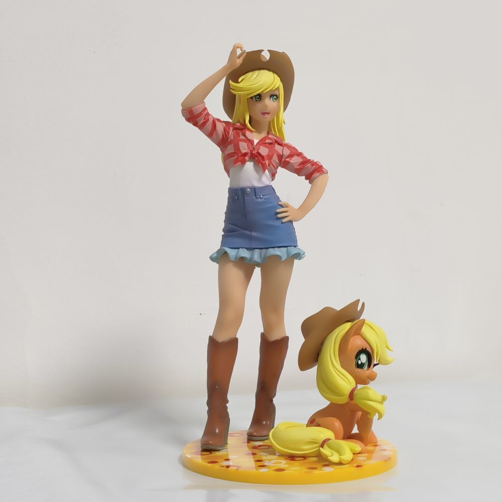 Apple Jack Action Figure My Little Pony Bishoujo Princess 8in Statue Unboxed