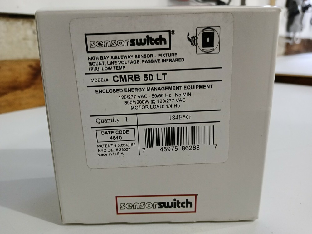 NEW ACUITY SENSOR SWITCH CMRB 50 LT Occupancy Sensor Passive Infrared High Bay