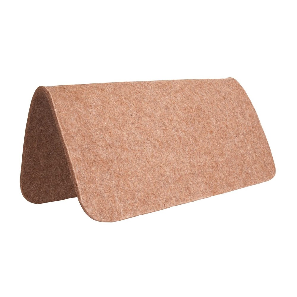 Mustang Square Wool Pad Liner Tan 30Inx30In
