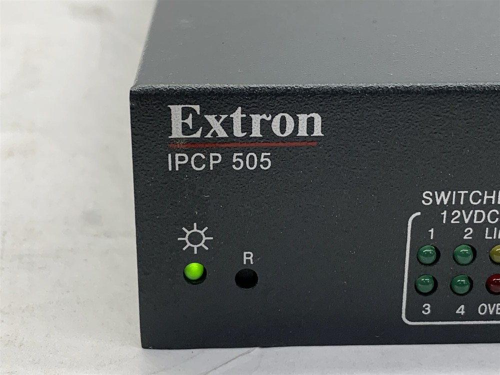 Extron IPCP 505 AV 8-Port IP Link Control Processor w/ TLP 700TV Touch Panel