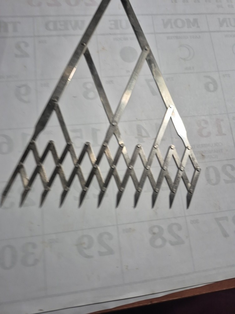 VTG Precision WEST GERMANY 11-Point Equal Space Divider Precision Tool #2