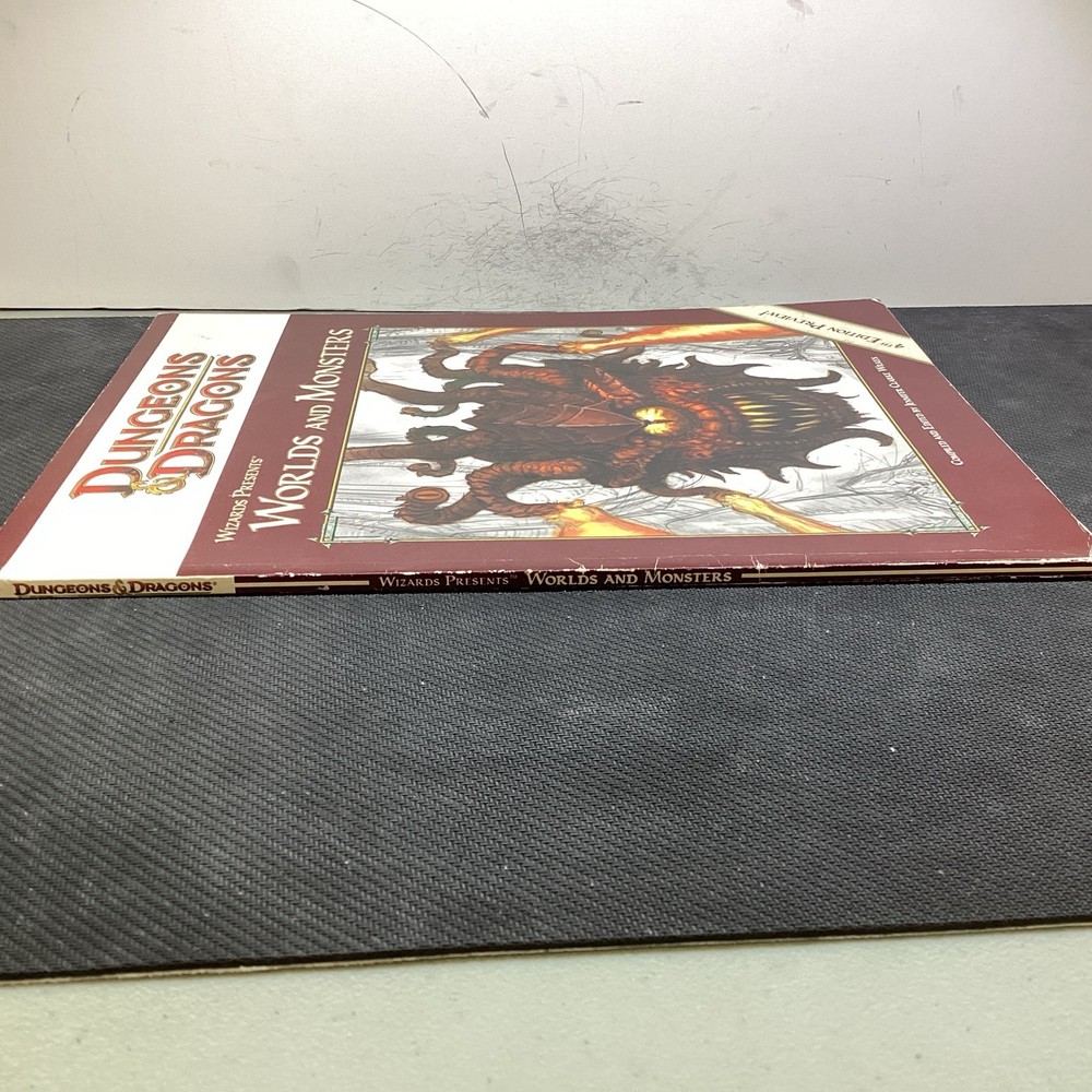 Dungeons & Dragons Worlds and Monsters 4th Edition Sourcebook MS121430