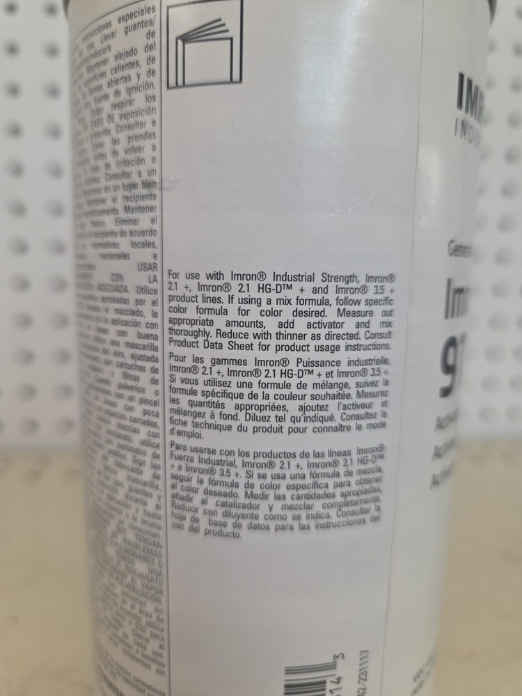 Axalta Imron 9T00-A General Industrial Activator - One US Quart