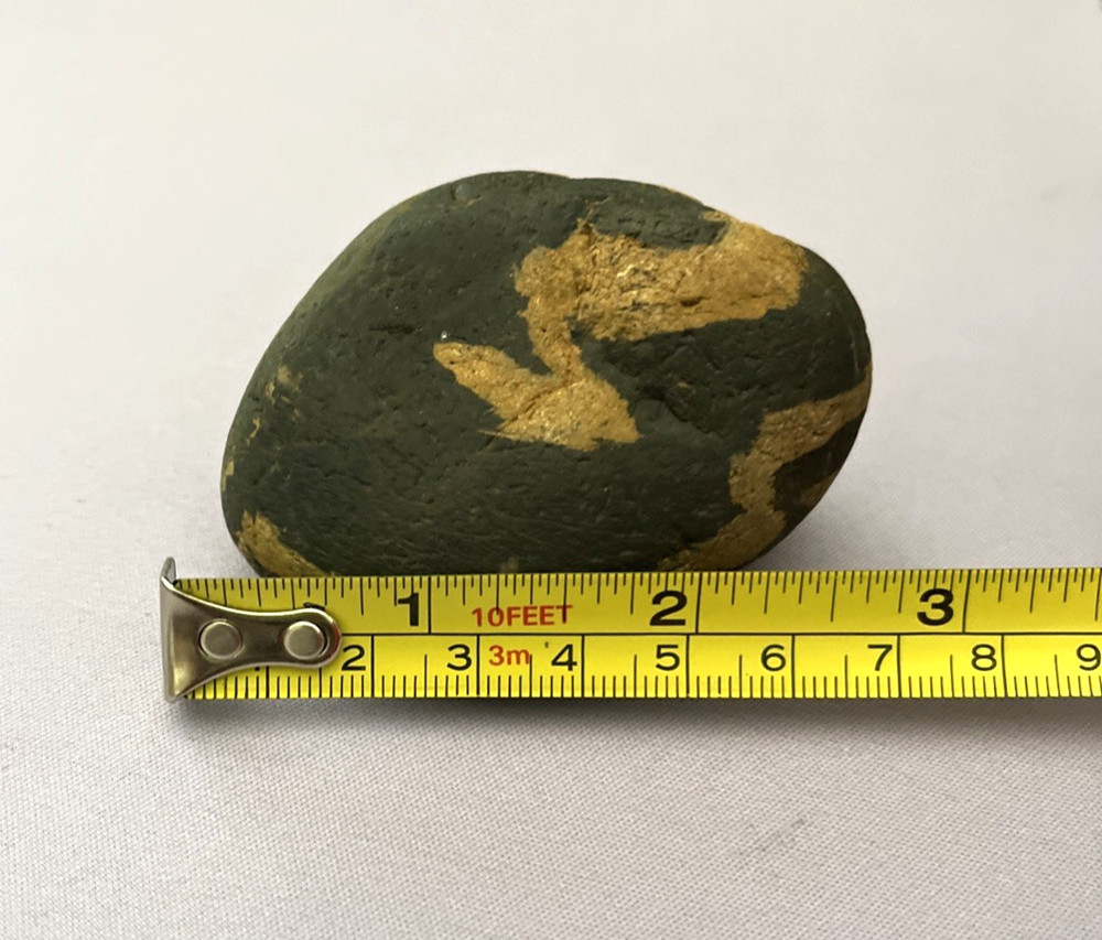 Cool Lightning Bolt Rock - As Found - So. Utah - 3"