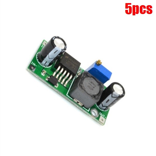 5Pcs LM2596 Dc-Dc Adjustable Power Step-Down Module Green ql