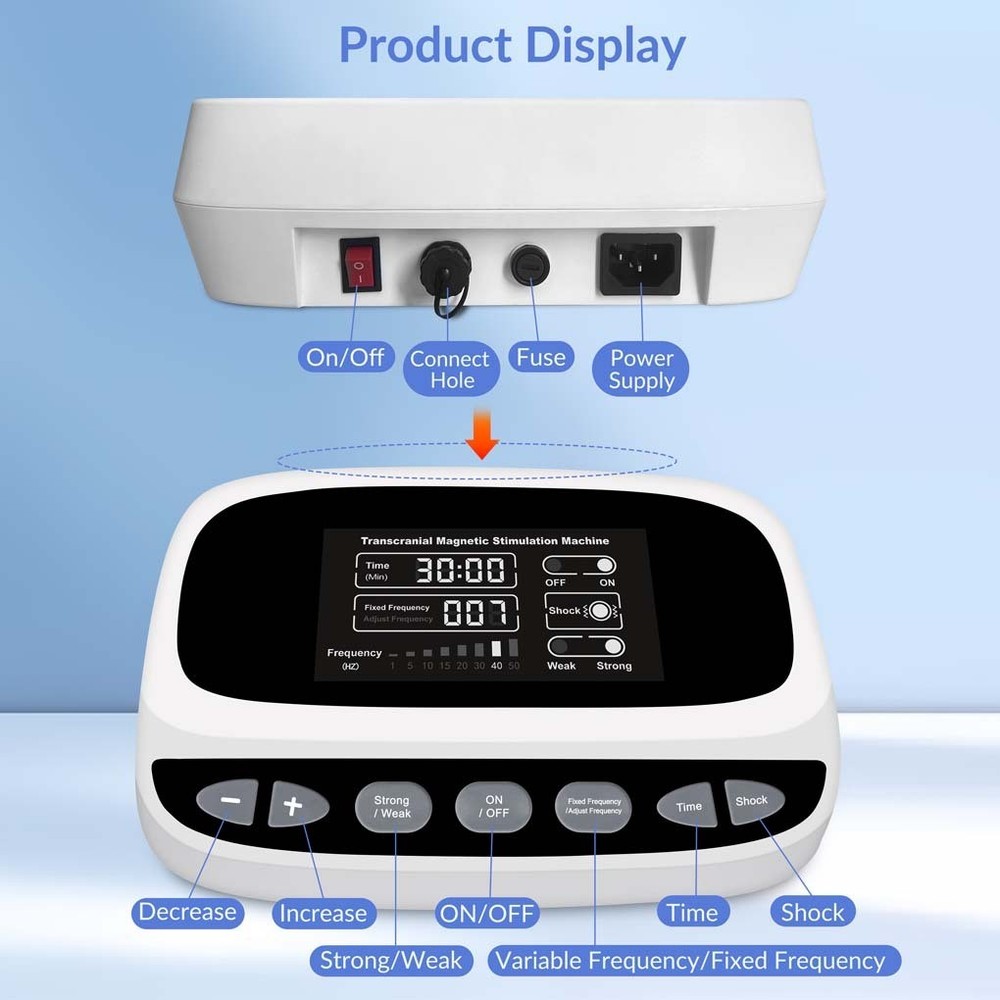 rTMS Transcranial Magnetic Stimulation Device for Treatment-Resistant Depression