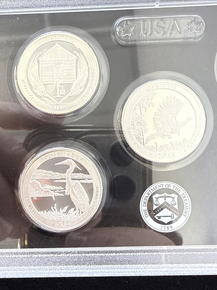 2015 United States Mint Silver Proof Set With COA