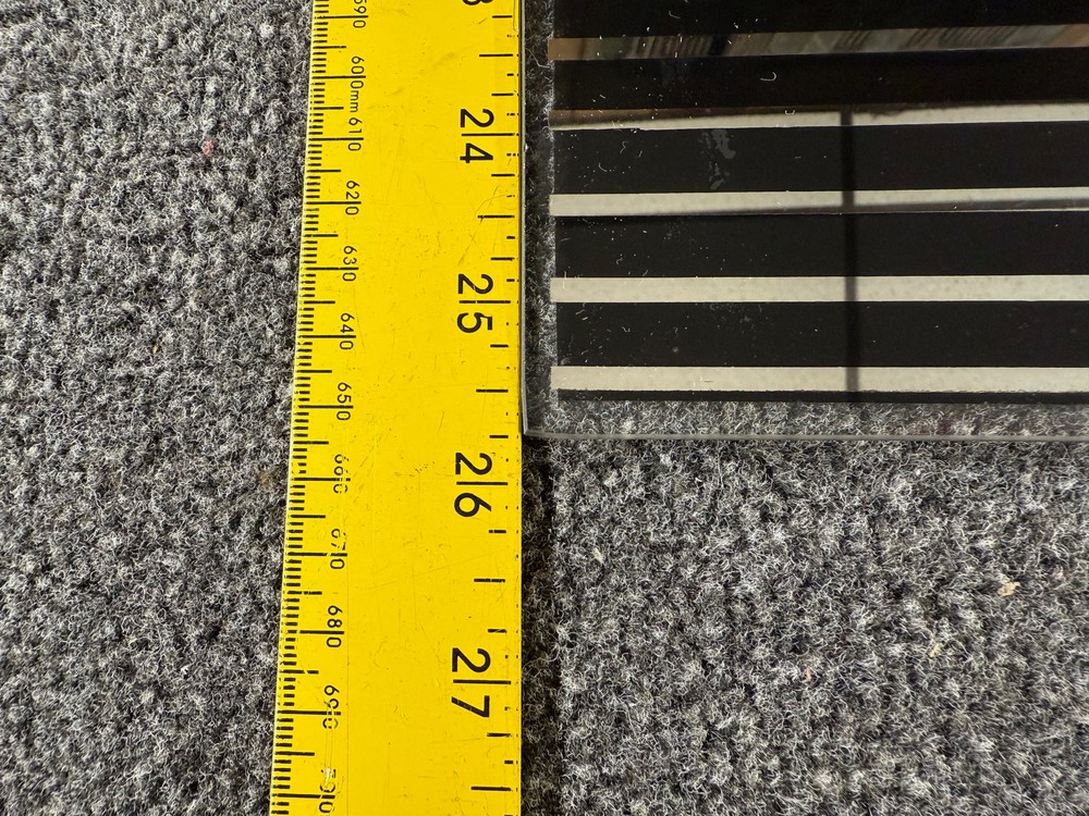 Bally Vector Pinball Machine Game Backglass Outer ORIGINAL