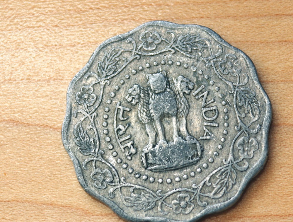 1974 India 10 Paise