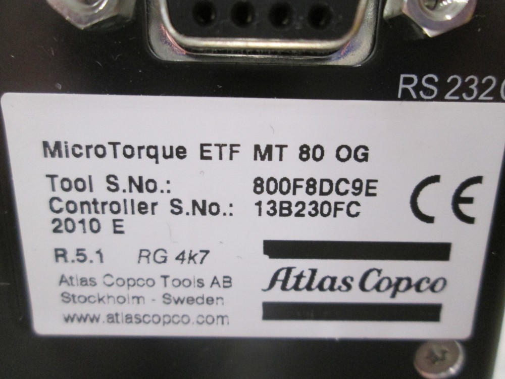Atlas Copco, ETF MT 80 OG, MicroTorque Controller, New