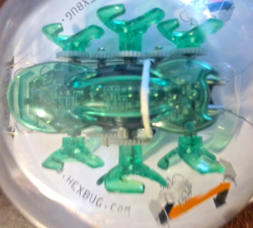 Hex Bug Micro Robotic Creature Ant Green NIB