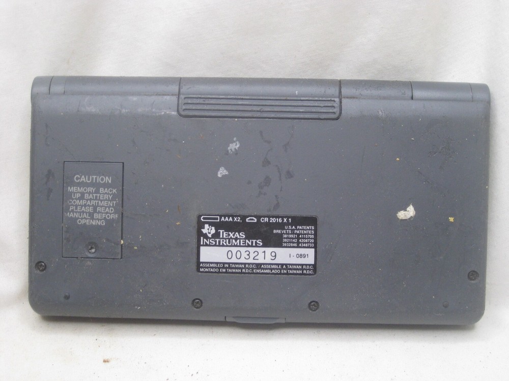 vintage Texas Instruments Organizer PC Interface PDA electronic calculator +